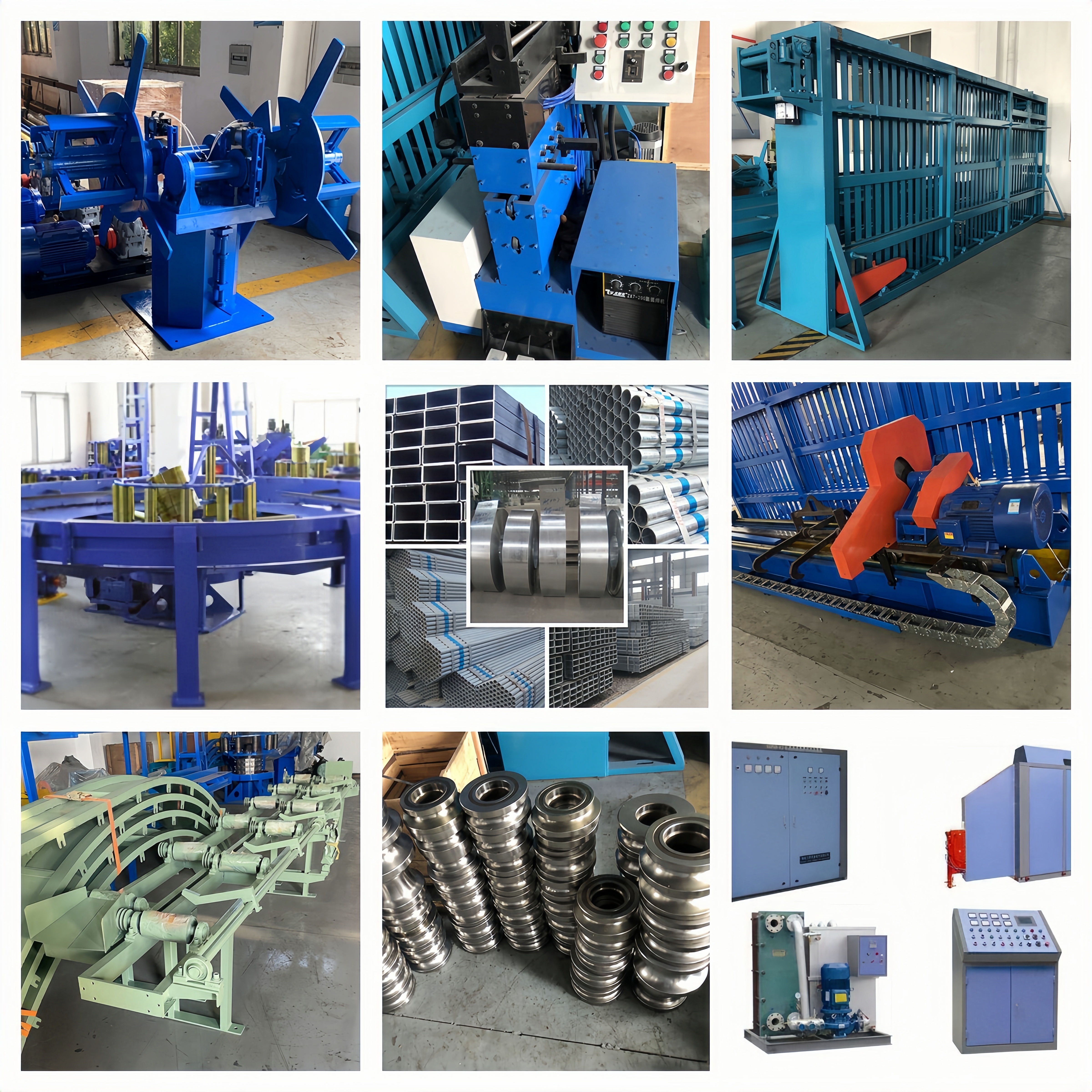 FX28 FX32 ERW tube mill main machine configuration
