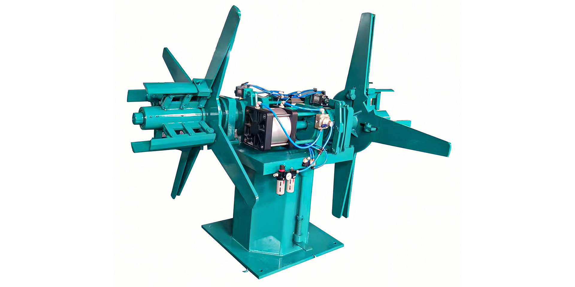 pneumatic uncoiler for ERW tube mill entry section